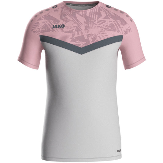 JAKO T-Shirt Iconic (soft grey/dusky pink/anthra light)