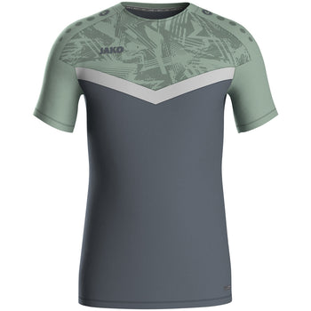 JAKO T-Shirt Iconic (anthra light/mintgrün/soft grey)
