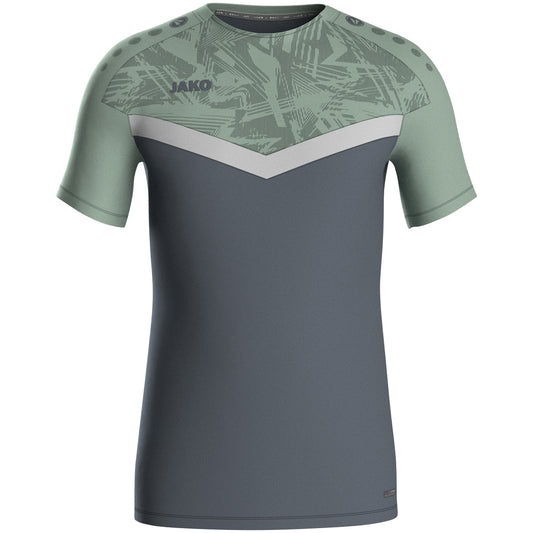 JAKO T-Shirt Iconic (anthra light/mintgrün/soft grey)