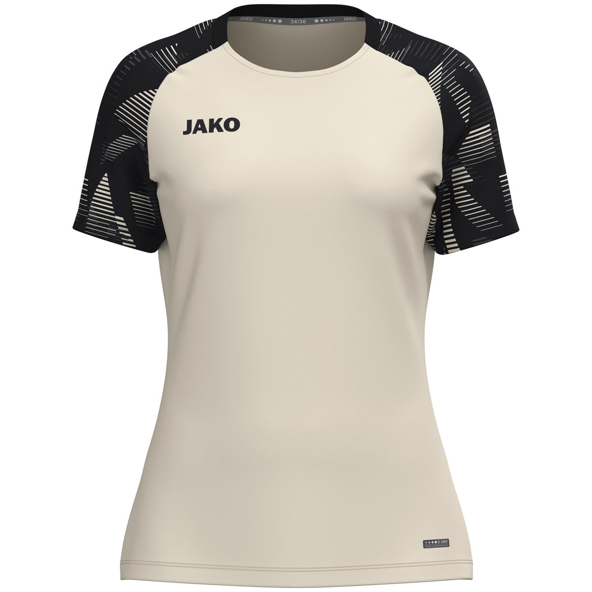 JAKO T-Shirt Sonic Damen (off white/schwarz)