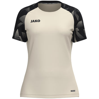 JAKO T-Shirt Sonic Damen (off white/schwarz)