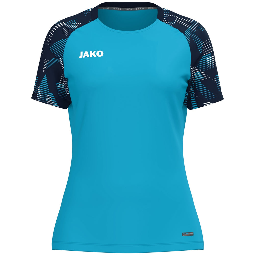 JAKO T-Shirt Sonic Damen (aqua/marine)