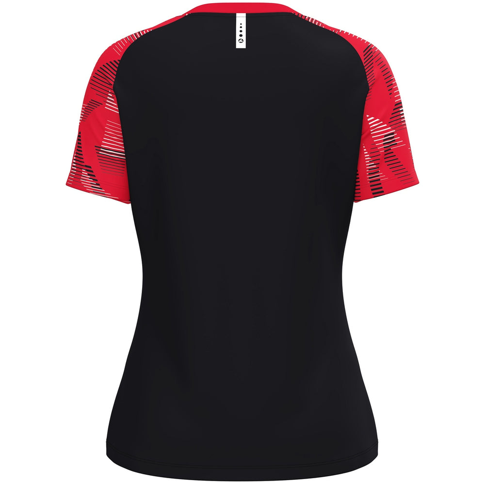 JAKO T-Shirt Sonic Damen (schwarz/rot)