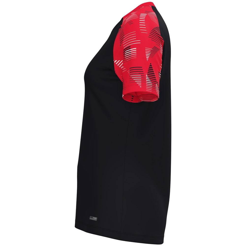 JAKO T-Shirt Sonic Damen (schwarz/rot)