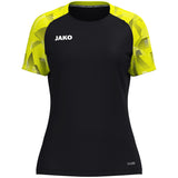 JAKO T-Shirt Sonic Damen (schwarz/neongelb)