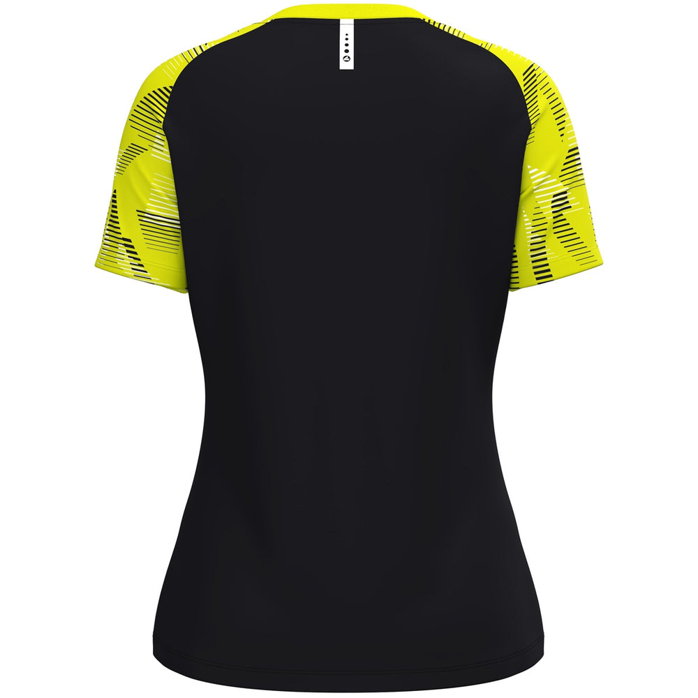 JAKO T-Shirt Sonic Damen (schwarz/neongelb)
