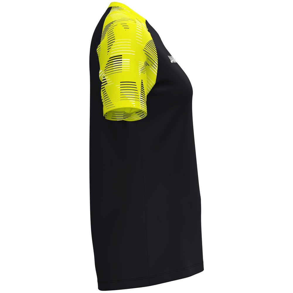 JAKO T-Shirt Sonic Damen (schwarz/neongelb)