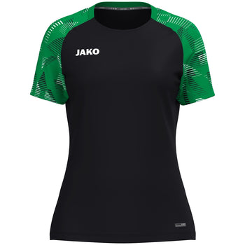 JAKO T-Shirt Sonic Damen (schwarz/grün)