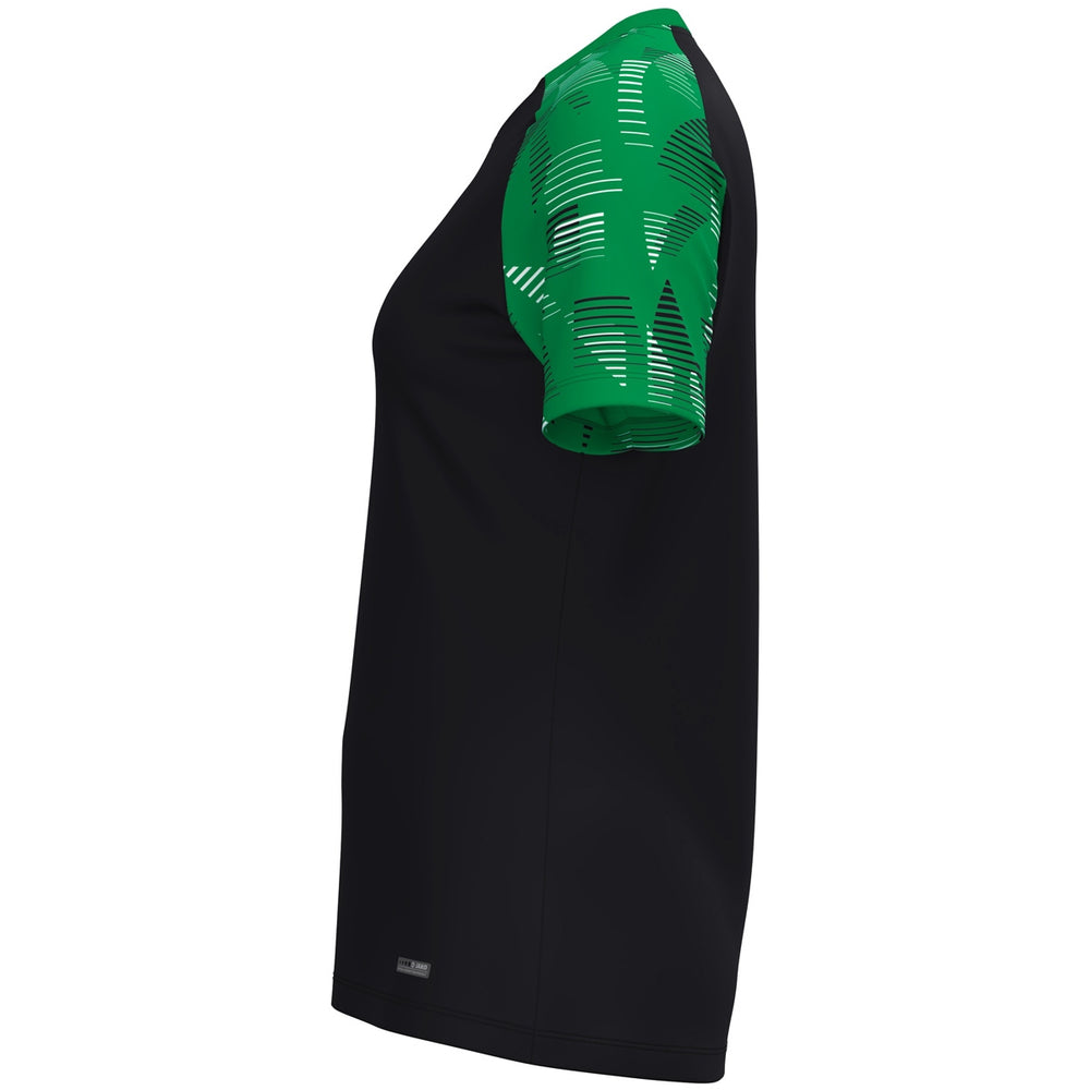 JAKO T-Shirt Sonic Damen (schwarz/grün)