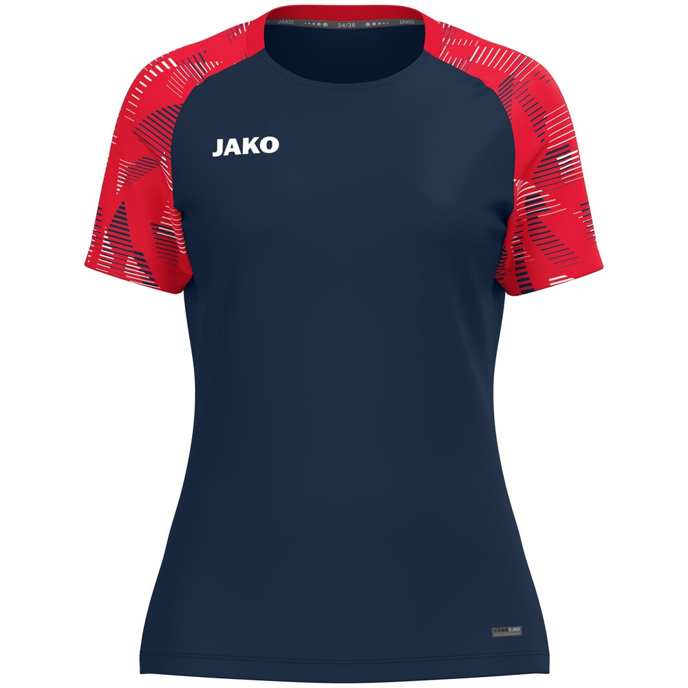 JAKO T-Shirt Sonic Damen (marine/rot)