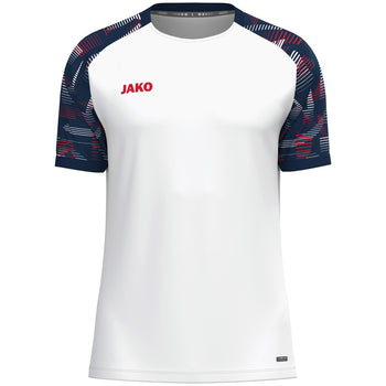 JAKO T-Shirt Sonic (weiß/marine/rot)
