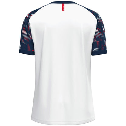 JAKO T-Shirt Sonic (weiß/marine/rot)
