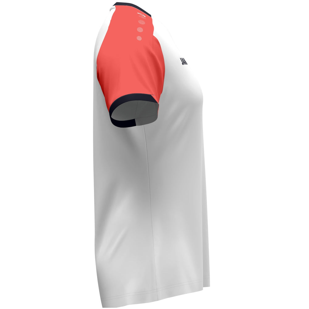 JAKO T-Shirt Dynamic Damen (weiß/coral/marine)