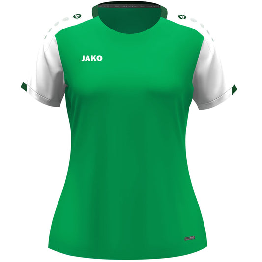 JAKO T-Shirt Dynamic Damen (grün/weiß/dunkelgrün)