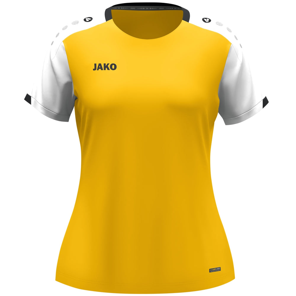 JAKO T-Shirt Dynamic Damen (gelb/weiß/schwarz)