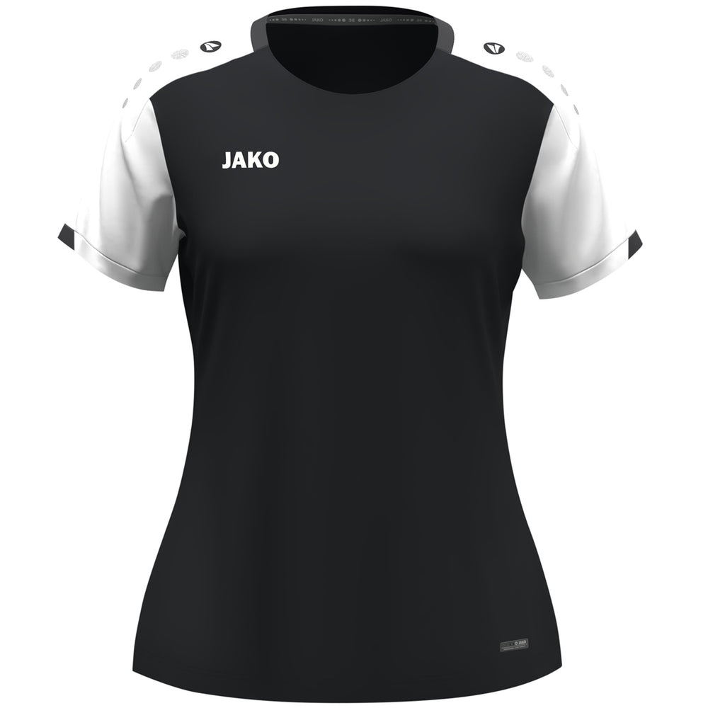 JAKO T-Shirt Dynamic Damen (schwarz/weiß/anthrazit)