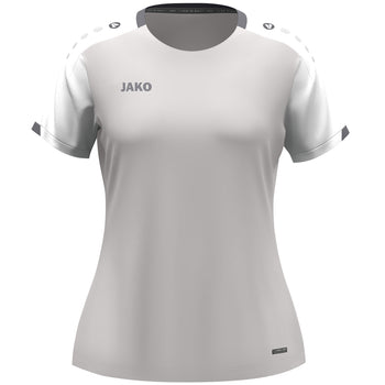 JAKO T-Shirt Dynamic Damen (hellgrau/weiß/grau)