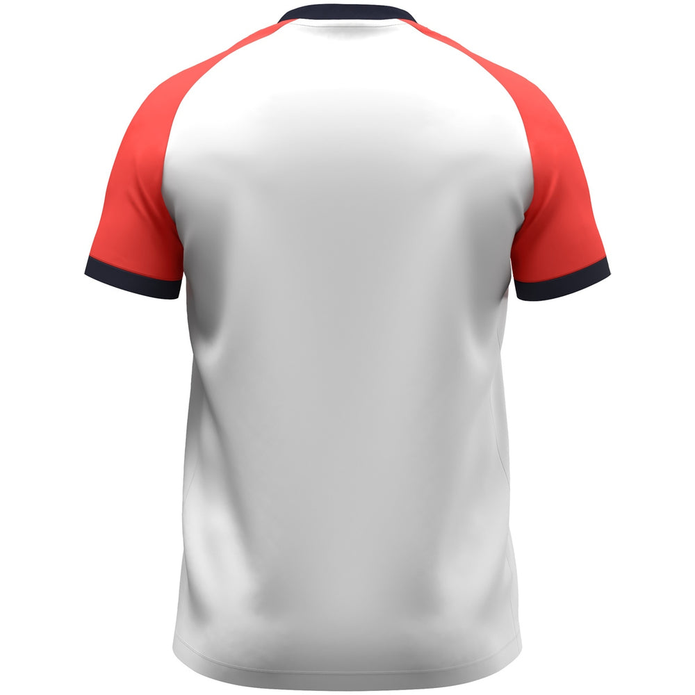 JAKO T-Shirt Dynamic (weiß/coral/marine)