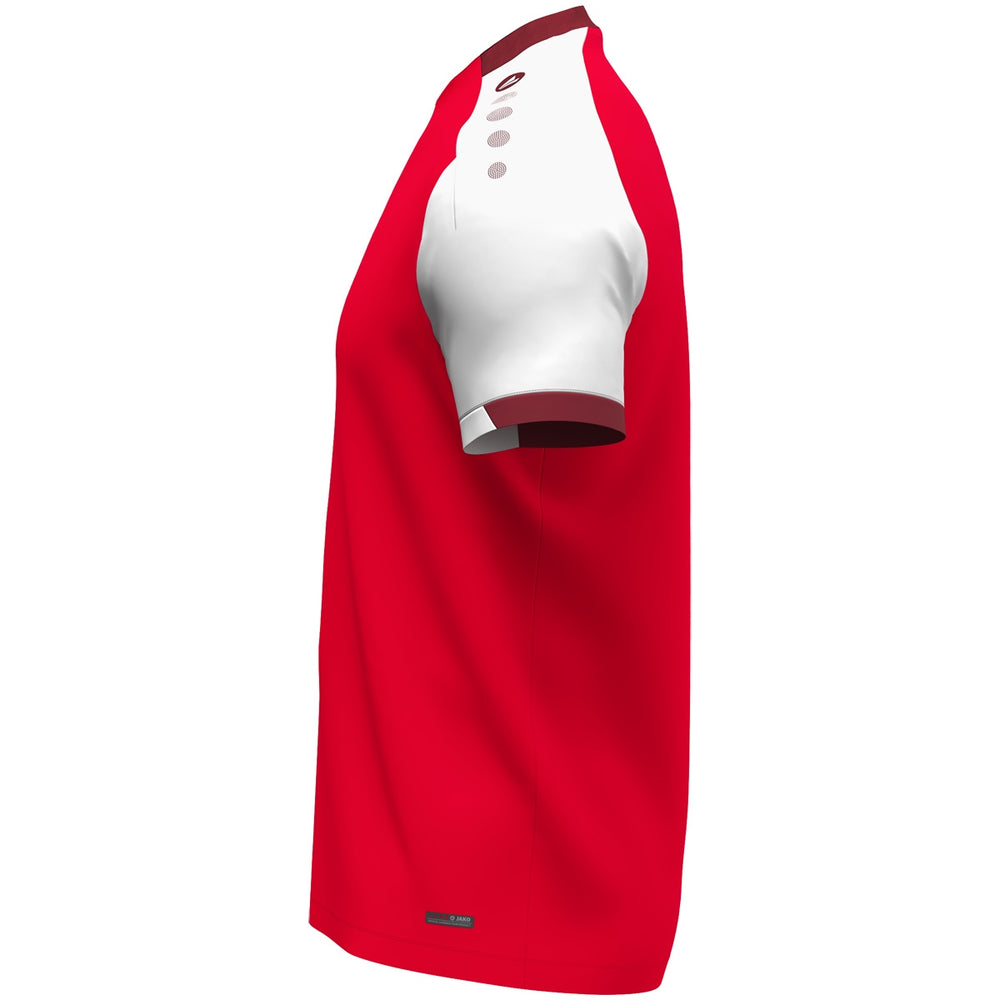 JAKO T-Shirt Dynamic (rot/weiß/dunkelrot)