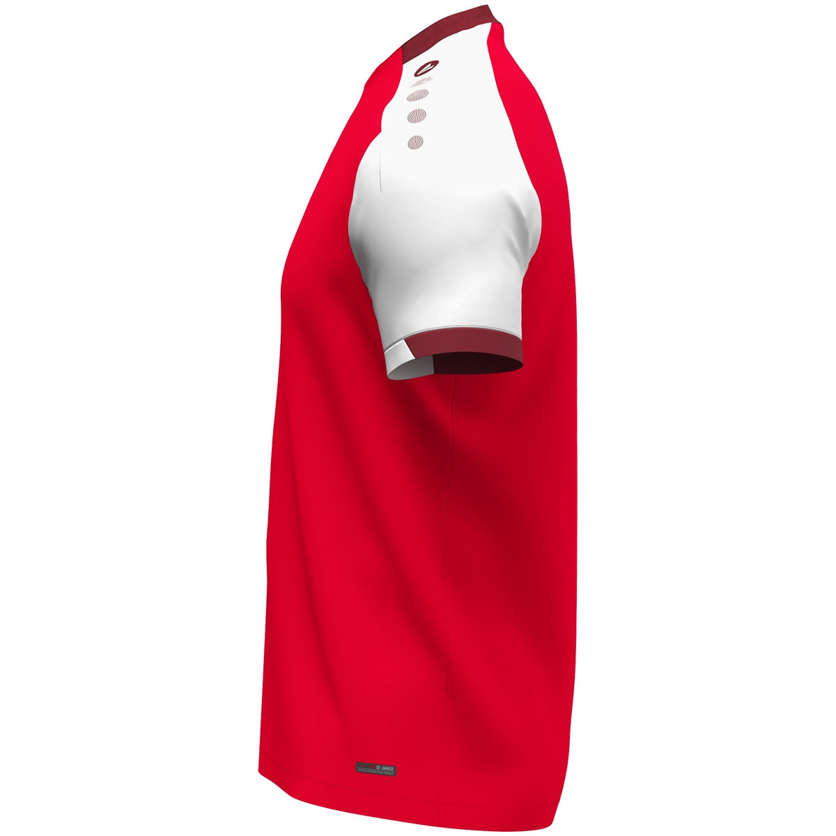JAKO T-Shirt Dynamic (rot/weiß/dunkelrot)
