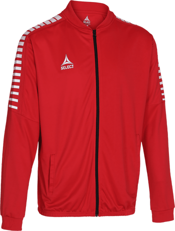 SELECT Argentina Poly-Arbeitsjacke Kind (rot/weiss)