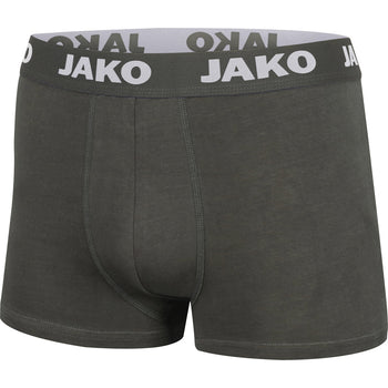 JAKO Boxershort Basic 2er Pack Unisex Grau