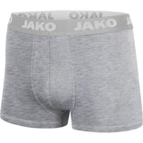 JAKO Boxershort Basic 2er Pack (grau meliert)
