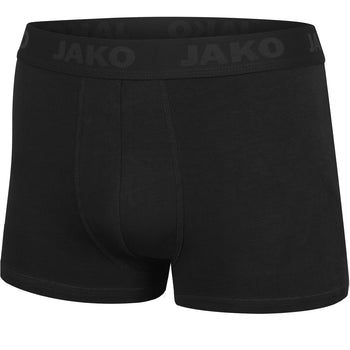 JAKO Boxershort Premium 2er Pack Unisex Schwarz
