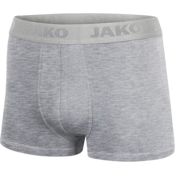 JAKO Boxershort Premium 2er Pack (grau meliert)