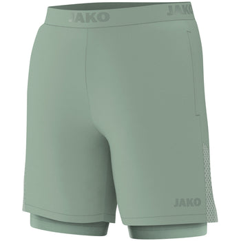 JAKO 2-in-1 Short Power Unisex Grün