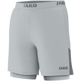 JAKO 2-in-1 Short Power (hellgrau)
