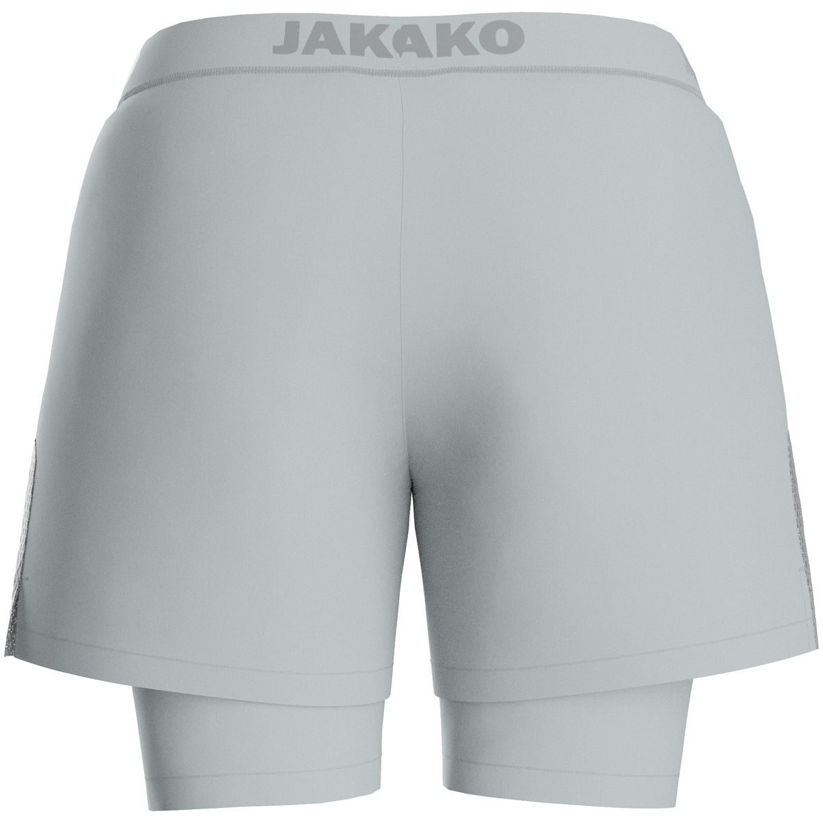 JAKO 2-in-1 Short Power Damen (hellgrau)