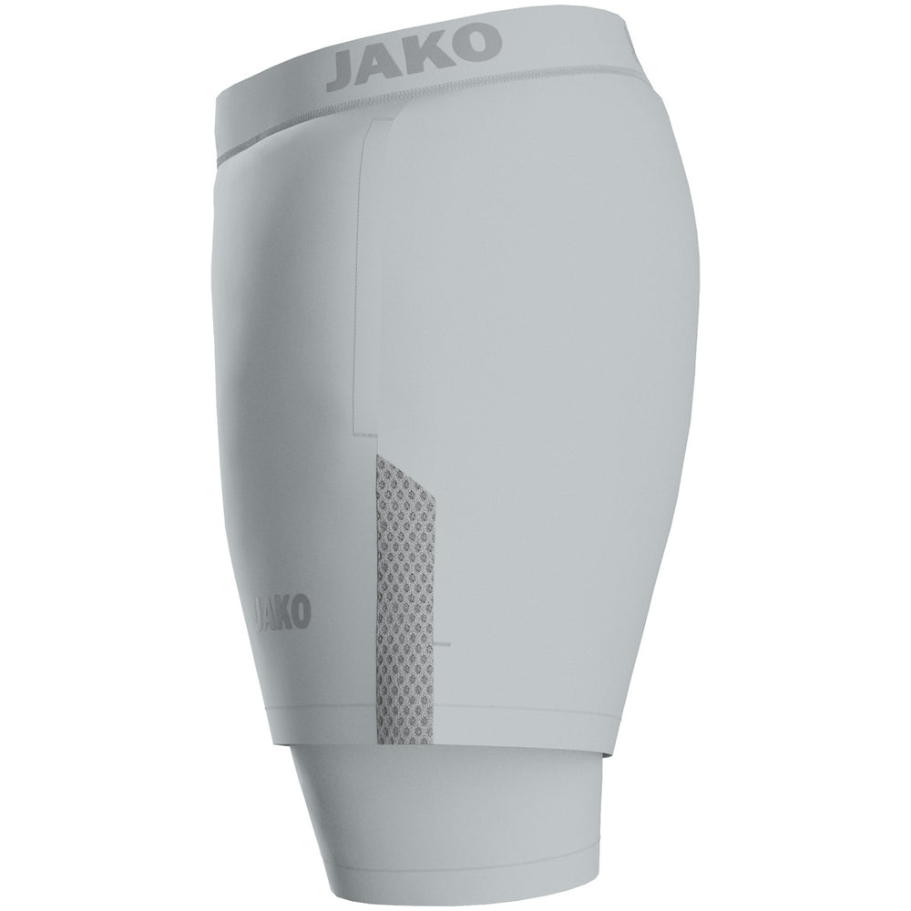 JAKO 2-in-1 Short Power Damen (hellgrau)