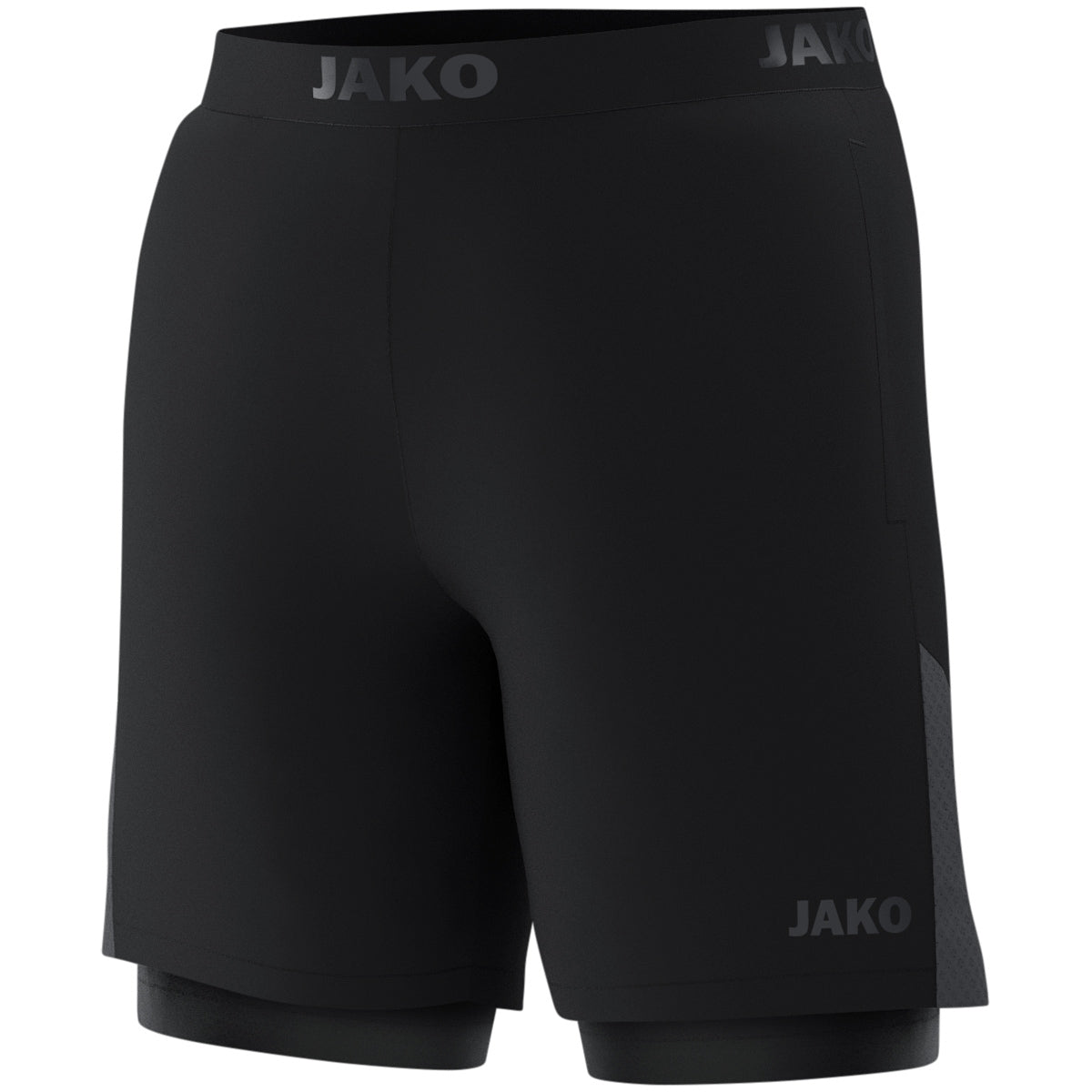 JAKO 2-in-1 Short Power (schwarz)