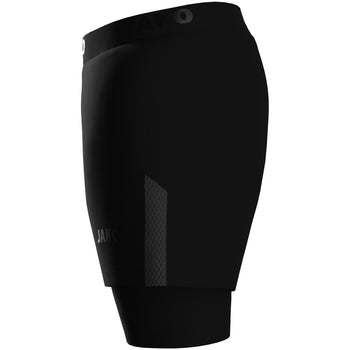 JAKO 2-in-1 Short Power Damen (schwarz)