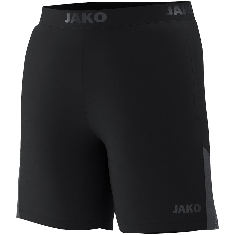 JAKO Running Short Power Damen Schwarz