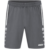 JAKO Short Allround Unisex Grau