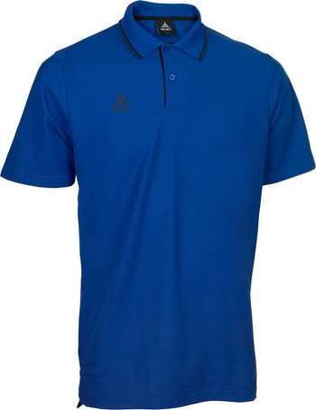 SELECT Poloshirt Oxford v22 Unisex Blau