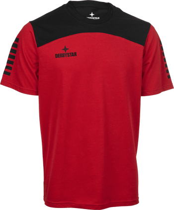 DERBYSTAR T-Shirt Ultimo v23 Kind (rot/schwarz)