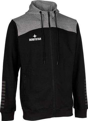 DERBYSTAR Kapuzen-Sweatjacke Ultimo v23 Unisex Schwarz