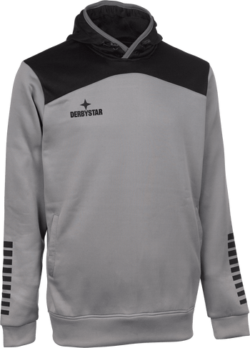 DERBYSTAR Kapuzenpullover Ultimo v23 (schwarz/grau)