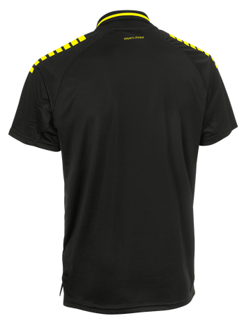 DERBYSTAR Polo-Shirt Primo v24 (schwarz/gelb)