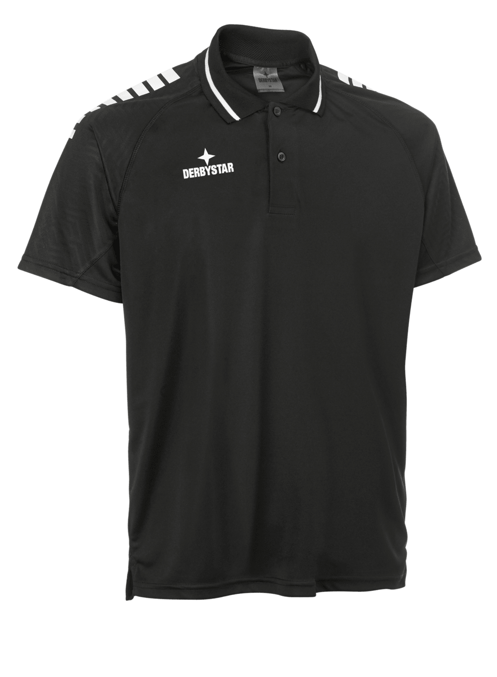 DERBYSTAR Polo-Shirt Primo v24 (schwarz/weiss)