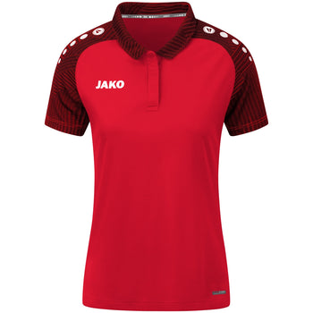 JAKO Polo Performance Damen Rot