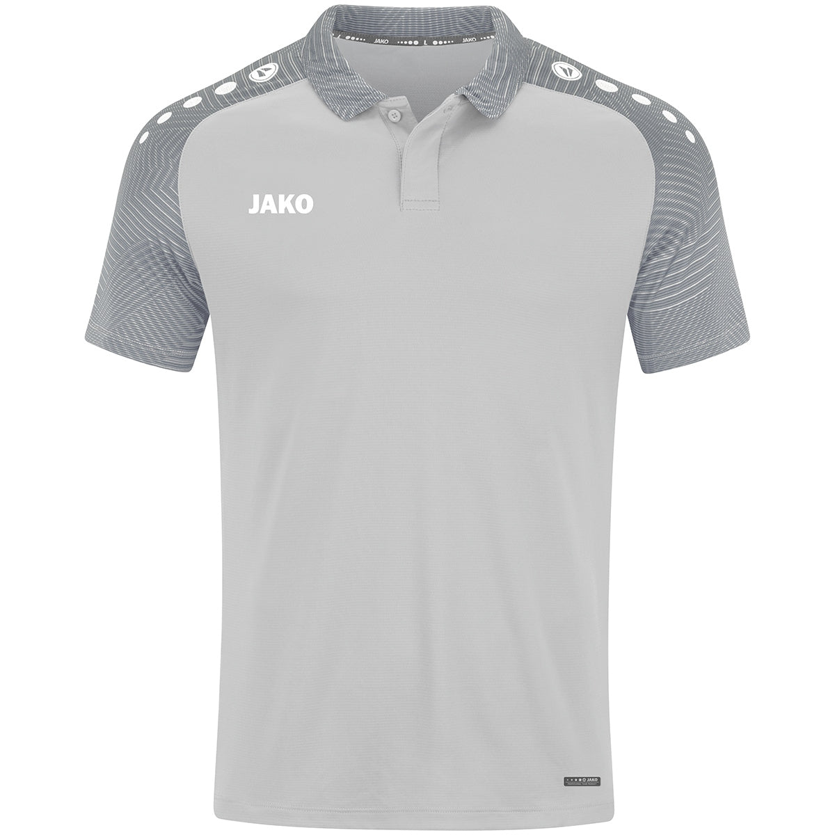 JAKO Polo Performance Kinder Grau