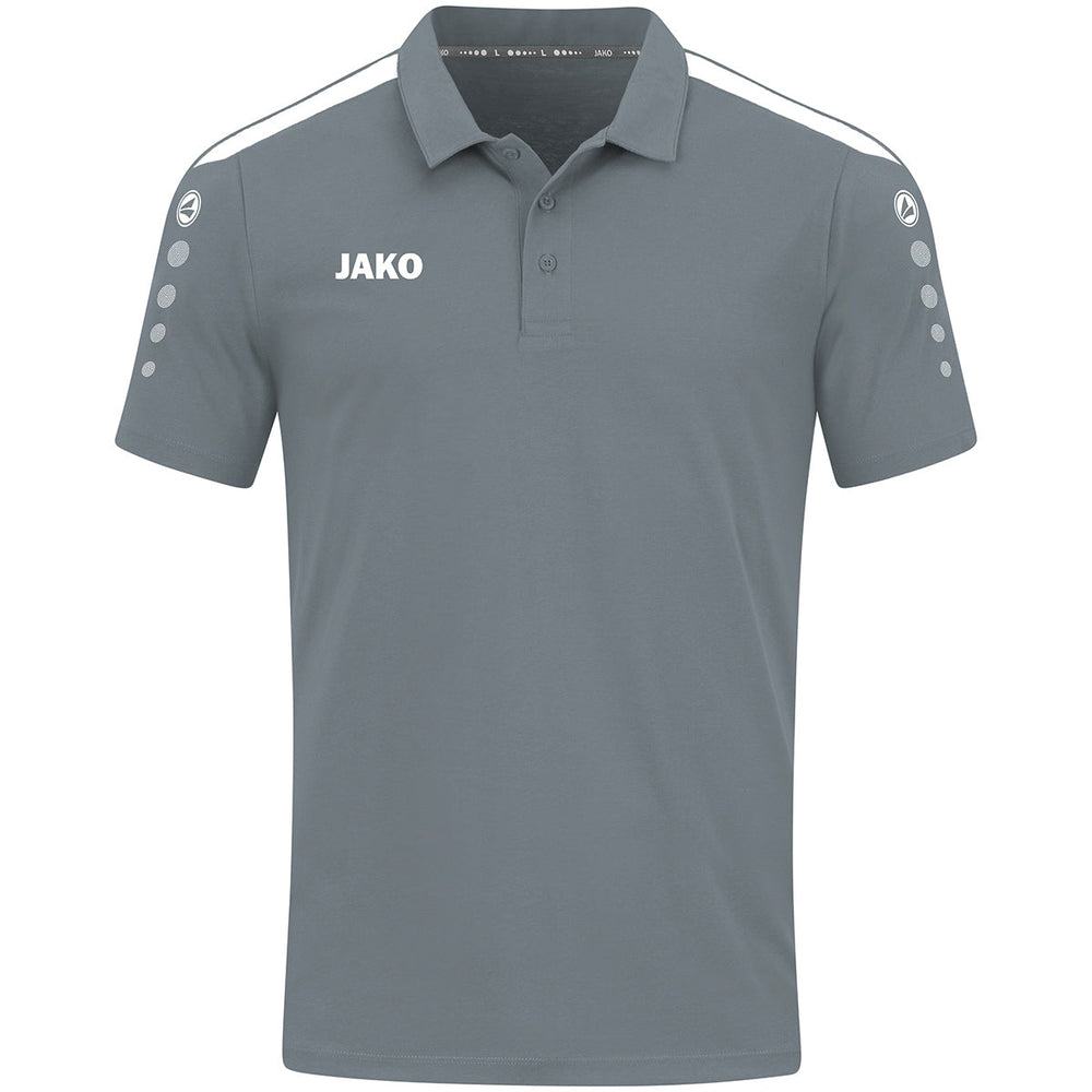 JAKO Polo Power Kinder Grau