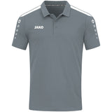 JAKO Polo Power Kinder Grau