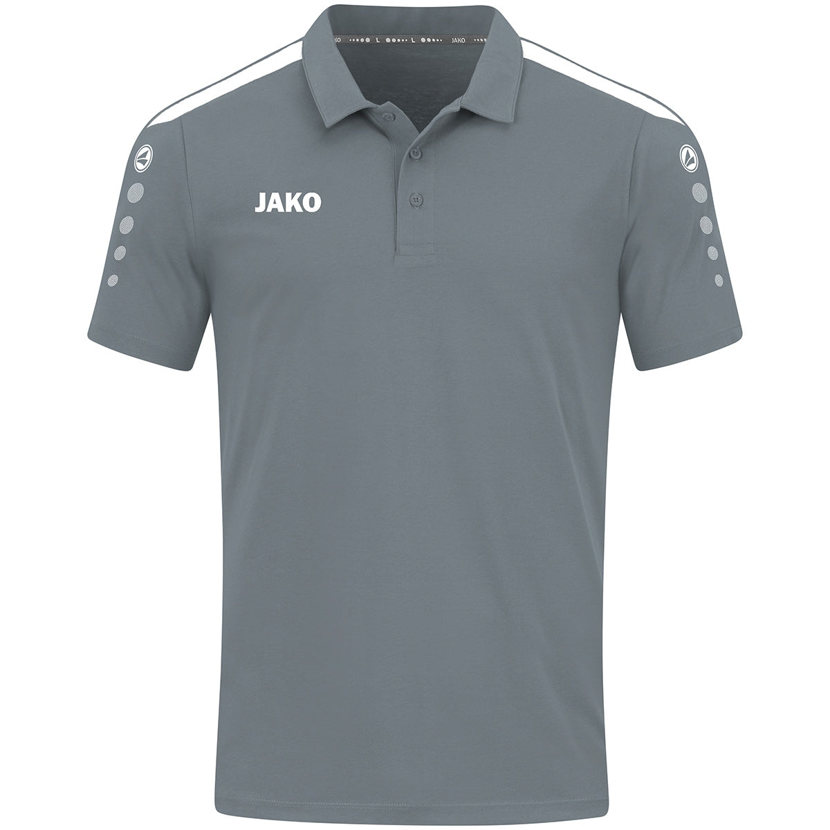 JAKO Polo Power Kinder Grau