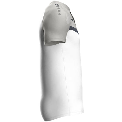 JAKO Polo Iconic (weiß/soft grey/anthra light)