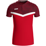 JAKO Polo Iconic (rot/weinrot)